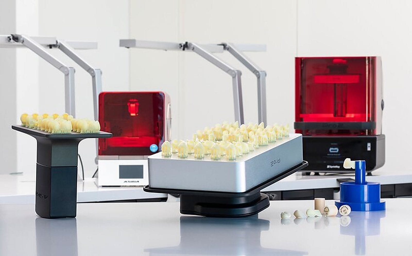 Printera 3D dhe modele dentare të printuara në laborator