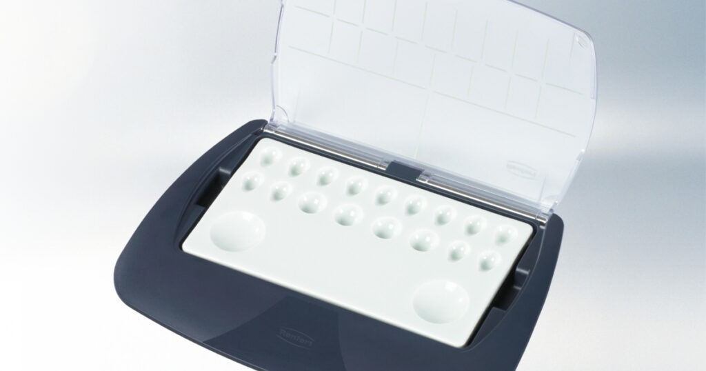 LAY ART COLOR MIXING TRAY