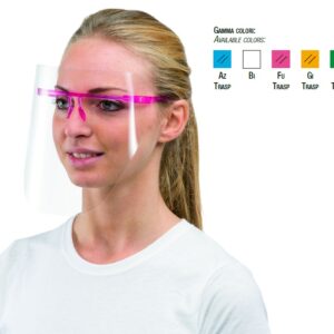 1 MONTATURA FUSCIA + 6 VISIERE