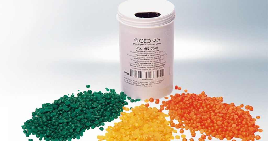 GEO DIP dipping wax orange