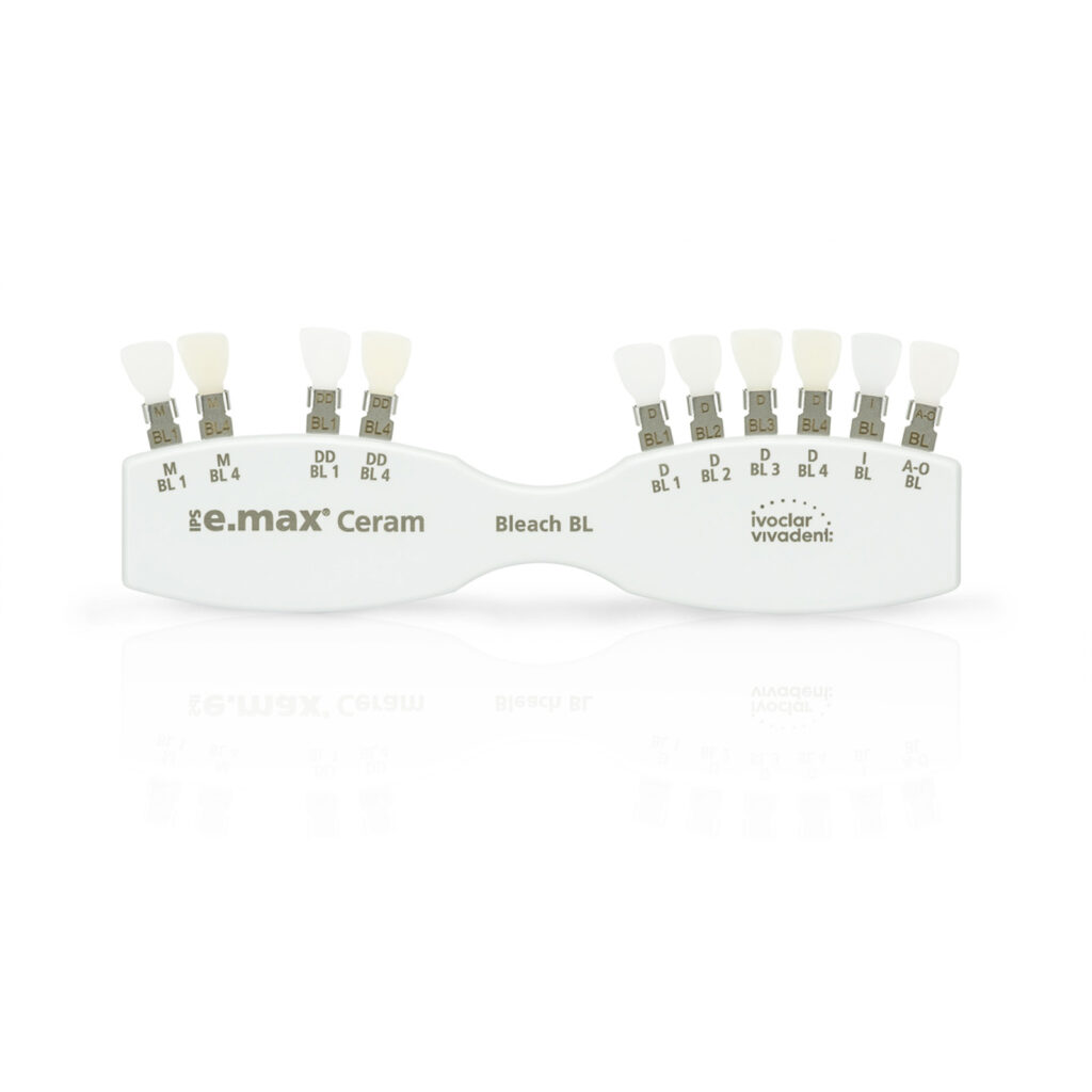 IPS e.max Ceram Bleach BL Shade Guide