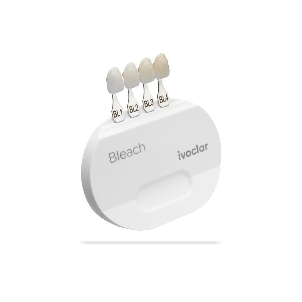 A-D shade guide Ivoclar bleach