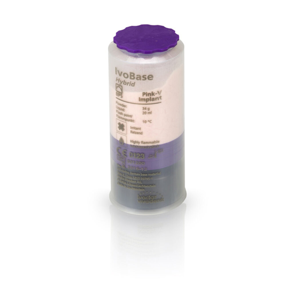 IvoBase Hybrid Kit 20 Pink-V Implant