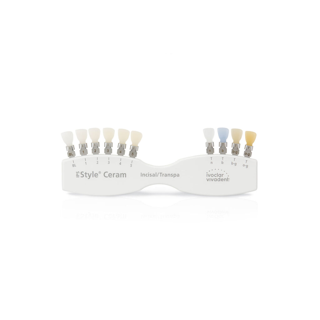 IPS Style Ceram Shade Guide Inc/Tran