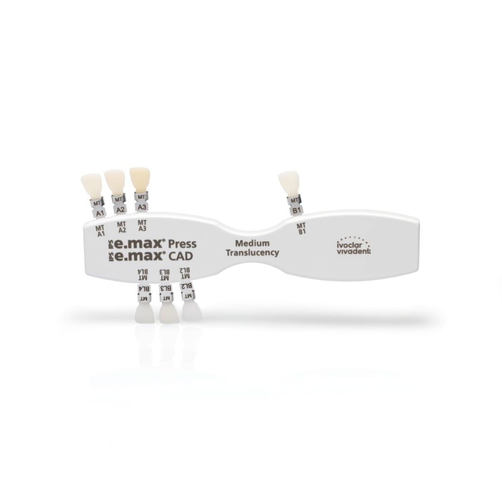 IPS e.max Press/CAD MT Shade Guide