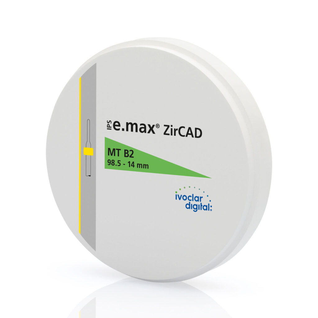 IPS e.max ZirCAD MT B2 98.5-14/1
