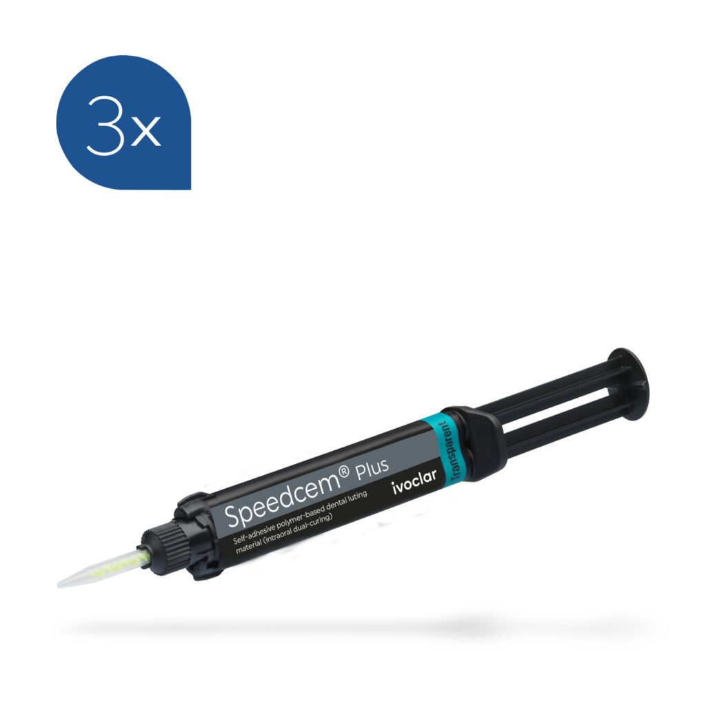 Speedcem Plus Refill 3x9g transp.