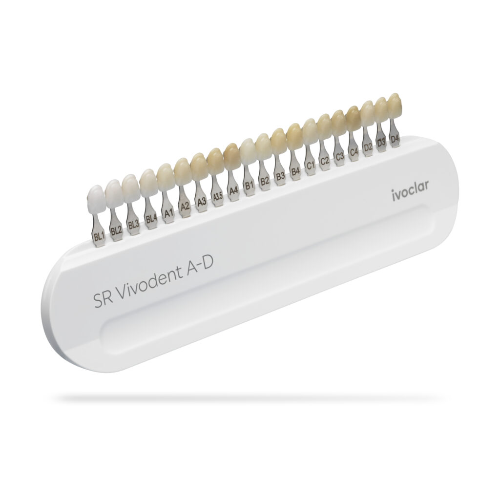 SR Vivodent A-D Shade Guide