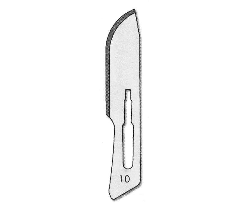 LAME PER BISTURI NR 10 100PZ