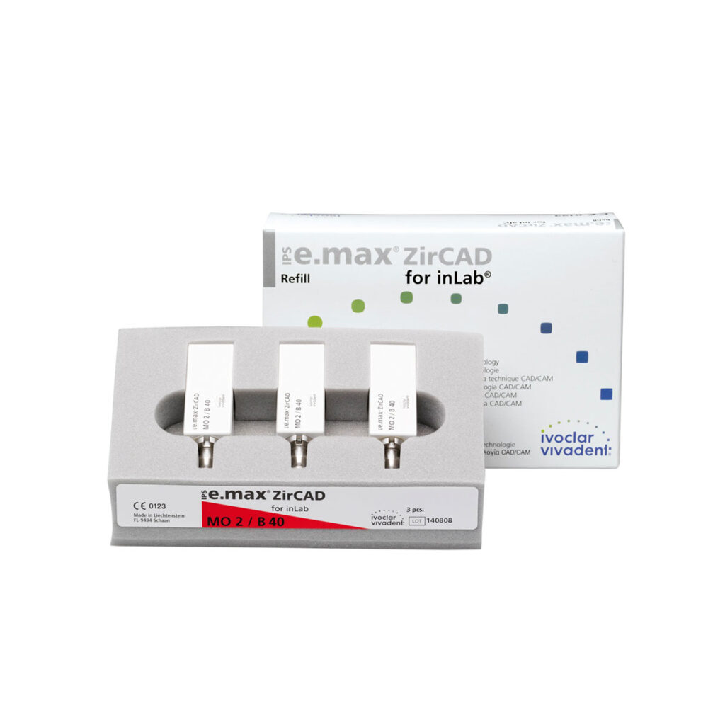IPS e.max ZirCAD inLab MO 0 B40/3